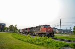 2550 leads CN 402 at Milepost 124.5